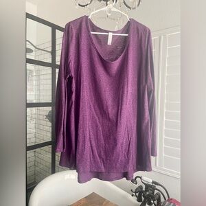 Luluroe Lynnae Long Sleeve Top 2XL